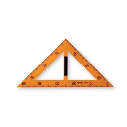 Echer plastic 45º / 40 cm SPREE