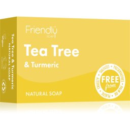 Friendly Soap Natural Soap Tea Tree & Turmeric săpun natural 95 g