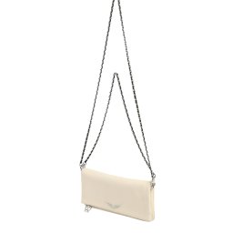 Zadig & Voltaire Clutch alb amestacat