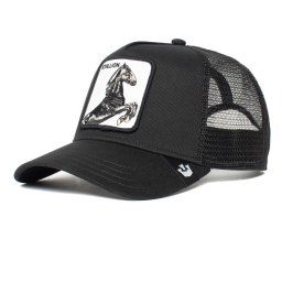 GOORIN Bros. Șapcă 'The Stallion' gri închis / negru / alb