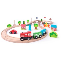 Set trenulet cu pod arcada Woody