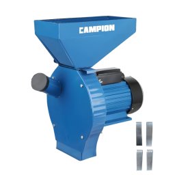 Moara Electrica Uruiala 4.5KW, 300kg/ora, cereale, 4 site, 20 Ciocanele, Cuva Extra Mare, Campion CMP1335 – CMP1335