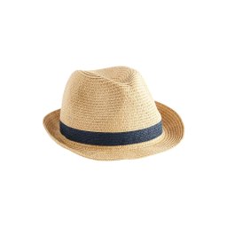 Next Pălărie bej / bleumarin