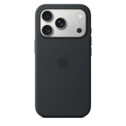 iPhone 17 Pro Silicone Case with MagSafe – Black