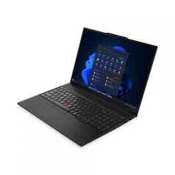 Laptop Lenovo ThinkPad E16 Gen 3 (Intel); 16" WUXGA (1920x1200) IPS 300nits Anti-glare, 45% NTSC, 60Hz; Intel® Core Ultra 5 225U, 12C (2P + 8E + 2LPE) / 14T, Max Turbo up to 4.8GHz, 12MB; Video Integrated Intel® Graphics; RAM 1x 16GB SO-DIMM DDR5-5600; 51