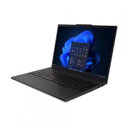 Laptop Lenovo ThinkPad T16 Gen 4 (Intel); 16" WUXGA (1920x1200) IPS 500nits Anti-glare, 100% sRGB, Low Power; Intel® Core Ultra 7 255U, 12C (2P + 8E + 2LPE) / 14T, Max Turbo up to 5.2GHz, 12MB; Video Integrated Intel® Graphics; RAM 2x 16GB SODIMM DDR5-560