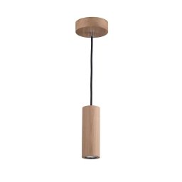 Lustră LED pe cablu Spot-Light 1551174 PIPE 1xGU10/5W/230V stejar mat