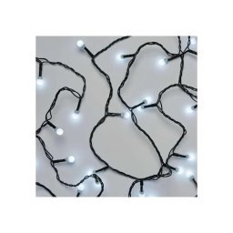Ghirlandă LED 300 LED, 35 m, 8 funcții, alb rece