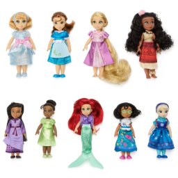 Set papusi mini Disney Once Upon a Story Collection 12.5cm