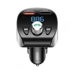 Modulator FM JoyRoom 5.0 MP3 cu micro SD holder 2xUSB 18 W 3A JR-CXL02