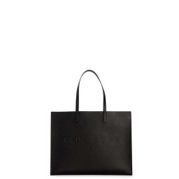 TED BAKER Geantă Sukicon Crosshatch East West Icon 281662 black