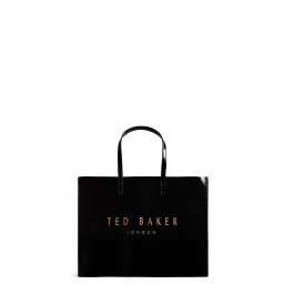 TED BAKER Geantă Crikon Crinkle Extra Large Icon 281639 black