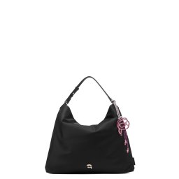 KARL LAGERFELD Geantă Ikon Nylon Hobo A4W30013 999 black