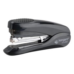 Capsator Kangaro Less Effort LE-210F/210FS, 24/6 - 26/8, 30 coli, 84mm, capsare usoara plata, negru