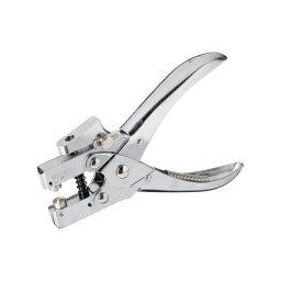 Perforator Kangaro EP-20, 20 coli, 1 orificiu, aplicare nituri, metalic, argintiu