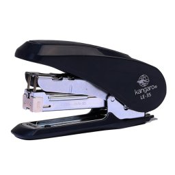 Capsator Kangaro Less Effort LE-35, 24/6 - 26/6, 30 coli, capsare usoara, plastic, negru