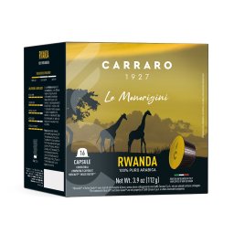 Carraro Rwanda capsule compatibile Dolce Gusto 16 buc
