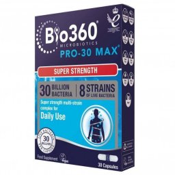 NaturesAid Pro-30 MAX Probiotic cu Tulpini Multiple 30 miliarde CFU 30 capsule
