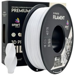 PETG alb Smart Print Diametru: 1,75 mm (toleranță: 0,03 mm) Greutate: 1 kg