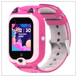 Ceas smartwatch GPS copii Wonlex KT22, Roz
