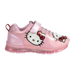 Pantofi sport cu talpa TPR si lumini, Hello Kitty