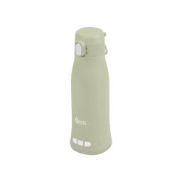 Incalzitor de biberoane portabil si reincarcabil Babymoov Moov & Feed Sage Green