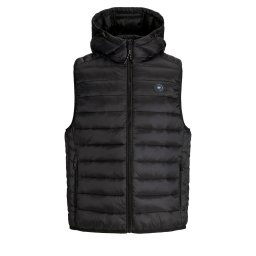 JACK & JONES Geacă Jjebradley Light Bodywarmer Hood 12280972 C-N10 black