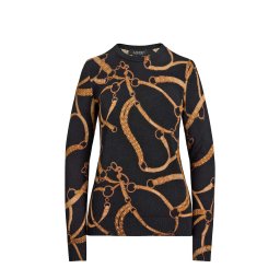 RALPH LAUREN Tricotaj Shavonne-Long Sleeve 200971373001 001 black