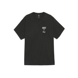 OBEY T-Shirt Has A Posse 167923915 DBA pigment dusty black