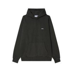 OBEY Futer Hood Fleece 112470194 PBA pigment pirate black