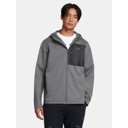 Men's Under Armour SHIELD HOODED JACKET-GRY - Men's