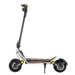 Trotineta Electrica KuKirin A1 Pliabila Motor 800W Baterie 48V 13Ah Anvelope 10inch Viteza Maxima 45 km/h Argintiu