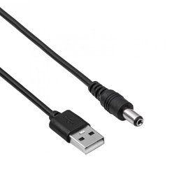 Cablu alimentare USB la DC 5.5 x 2.1mm 0.8m, AK-DC-01