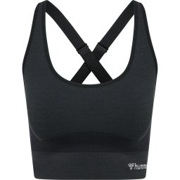 Hummel Sutien sport gri deschis / negru