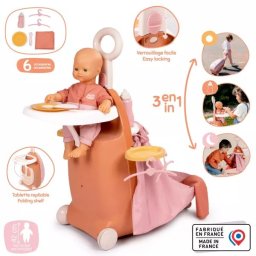 Baby Nurse: Centrul bebelușului 3 în 1 cu troler