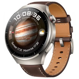 HUAWEI Watch 4 Pro maro închis Piele curea