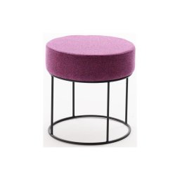 Taburet RELO, Ø 40 cm, roz