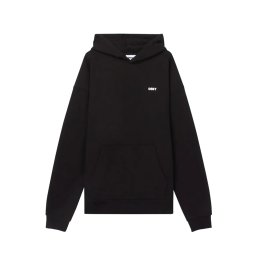 OBEY Futer Bold Star Extra Heavy Hood Fleece 112470224 BLK black