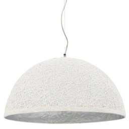 Lampa suspendata, alb si argintiu, Ø50 cm, E27 GartenMobel Dekor