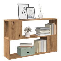 Biblioteca, stejar artizanal, 100x24x63 cm, lemn prelucrat GartenMobel Dekor