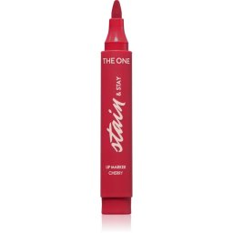 Oriflame The One Stain & Stay ruj cu persistenta indelungata tip cariocă culoare Cherry 2.5 g