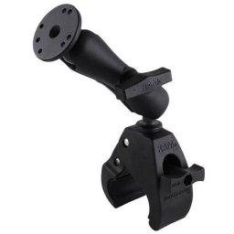 RAM® Tough-Claw™ Clema mare Suport dublu cu bila cu placa rotunda