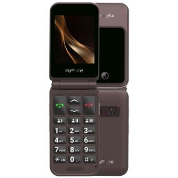 Telefon mobil MyPhone Harmony LTE Colectia Praline, 2,8 inci, 4G LTE, Unisoc T107, Nano SIM, 48MB RAM, 128 MB, Maro