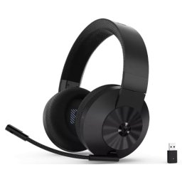 Casti gaming Lenovo Legion 600, Wireless, Multiplatform, Frecventa raspuns 20 - 20.000 Hz, Negru
