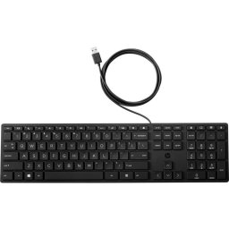 Tastatura cu fir HP 320K , Negru
