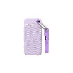 Pocket SSD USB 3.2 Gen 2 1TB White/Purple Verbatiminclude doua carcase colorate