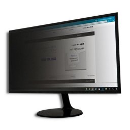 Filtru de confidentialitate, Qoltec, 51060, GDPR, 24 inch, 16:9, Negru, Protectia Ochilor, Protectia Confidentialitatii, Tehnologie Micro-Blind, 531 x 298 x 0,5 mm, Transparent