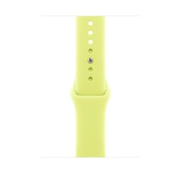 Apple Watch 46mm Band: Neon Yellow Sport Band - M/L - SEASONAL