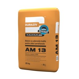 Adeziv Semiflexibil Pentru Placi Portelanate, Duraziv Am 13, 25Kg / Palet 48 Saci