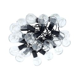 Ghirlandă LED decorativă pentru exterior 20xLED/0,075W/230V 5,8 m IP44 negru